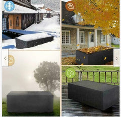 Waterproof And Anti-sack Protective Cover For Tables And Chairs